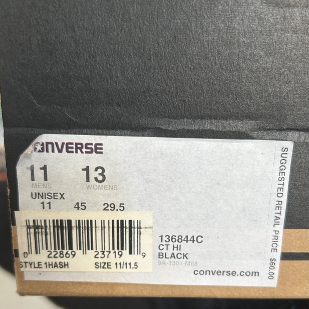 Converse CT‎ Hi Black Dye - Picture 9 of 9
